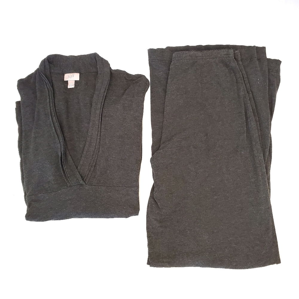 2pc J. Jill Stretch Casual Leisure Pant Set